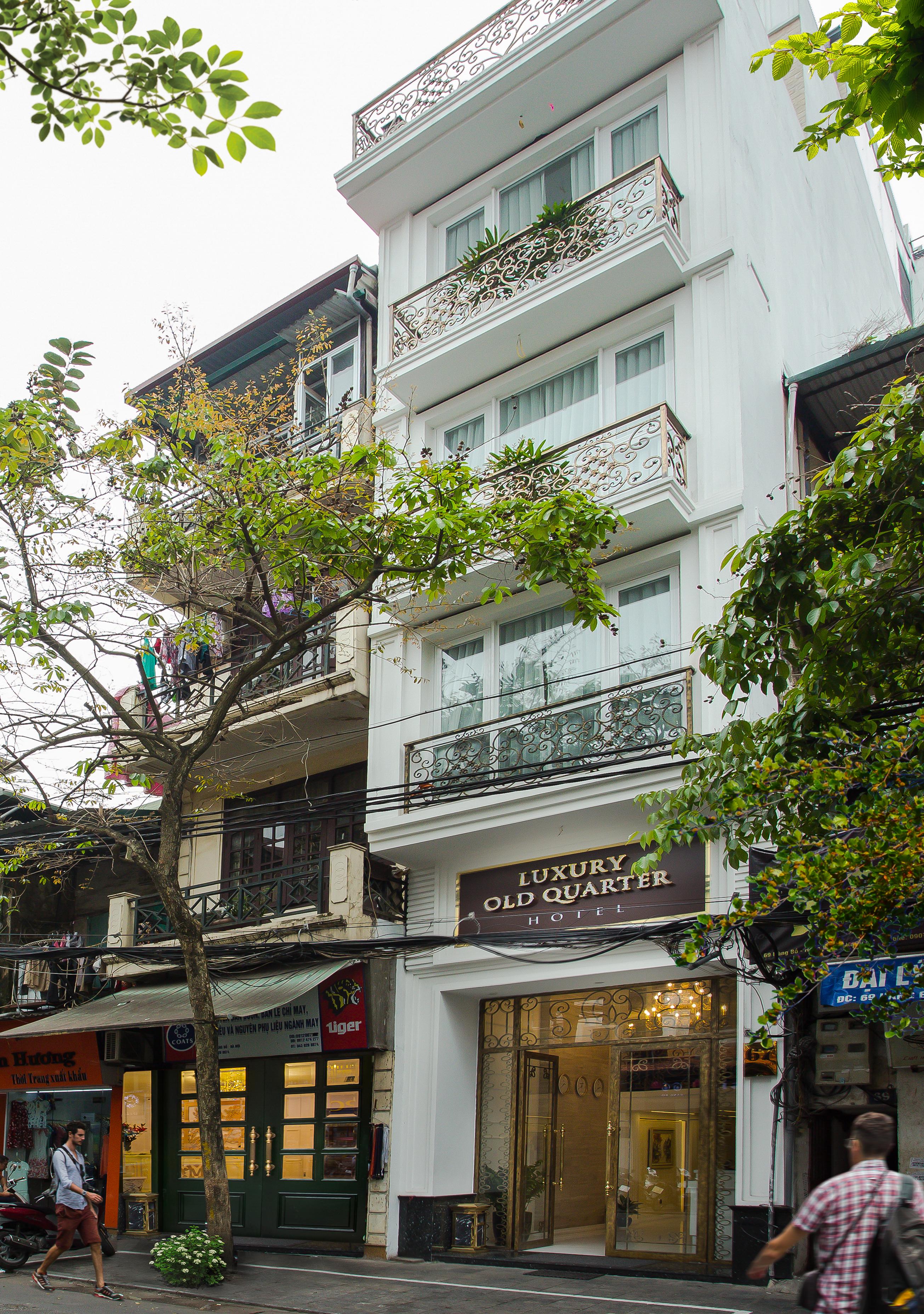 Luxury Old Quarter Hotel & Gym Hanoi Zewnętrze zdjęcie